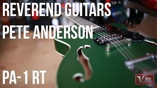 Video thumbnail for Reverend Guitars Pete Anderson Signature PA-1 RT by Phils Vintage Guitars