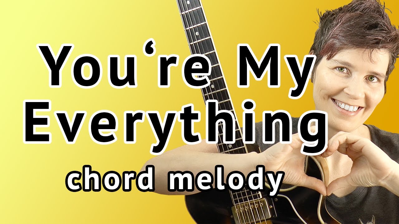 You're My Everything - Nat King Cole - Guitar Lesson Chord Melody