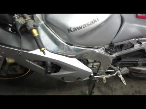 Left Clip-On Clip Side Handle Bar 2004 Kawasaki Ninja ZX6R ZX636C 1057 7