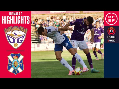 Resumen #PrimeraFederación | CD Guadalajara 0-2 CD Tenerife | Jornada 1 | Temporada 2025/26