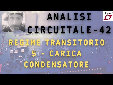 Analisi circuitale 42 - Regime transitorio - 5 Carica condensatore