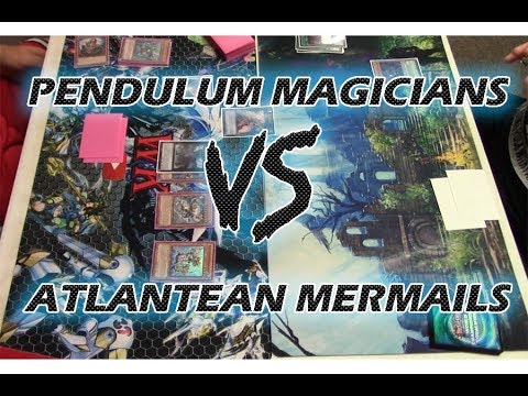 Yu-Gi-Oh Pendulum Magicians Vs Atlantean Mermails - Full Match (Link Era!)