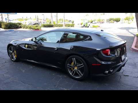 Ferrari FF engine exhaust sound