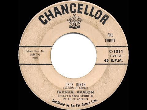 1958 HITS ARCHIVE: Dede Dinah - Frankie Avalon