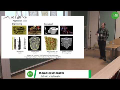 Prof. Thomas Blumensath | Machine learning tools for large tomographic inverse problems with...