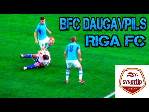 BFC Daugavpils - RIGA FC 20.08.2016 Komanda RIGA FC spēlē neizšķirti