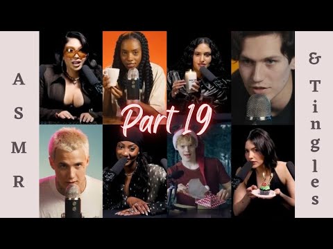 Celebrities ASMR (No Talking) Compilation - Part 19 | ASMR and Tingles