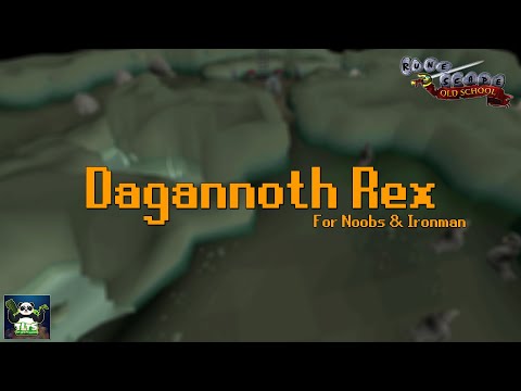 Quick Guide: Dagganoth Rex for Low Levels - No ladder tricks - [OSRS]