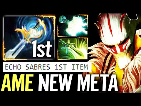 🔥 AME WTF NEW META Juggernaut — Echo Sabres 1st Item MAX AS Imba Build Dota 2 Pro