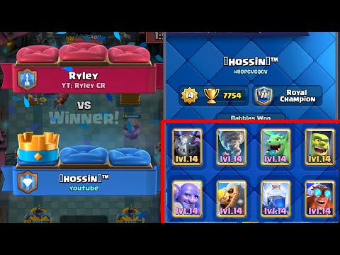 Destroy Ryley ! Electro Giant Lightning best deck Clash Royale Hossin