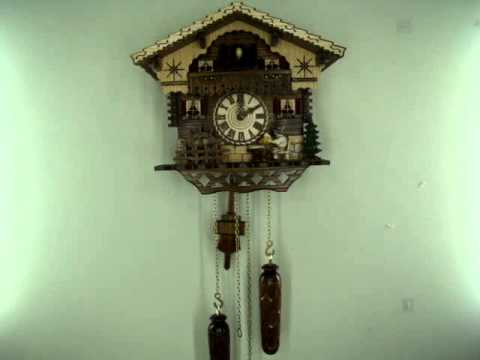 Relógio Cuco Estilo Chalé Eletrônico Ref. 467QM - Trenkle