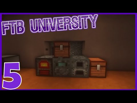 STARTING AUTOMATION! - FTB University: 5 [Modded Minecraft | 1.12.2 | Quests]