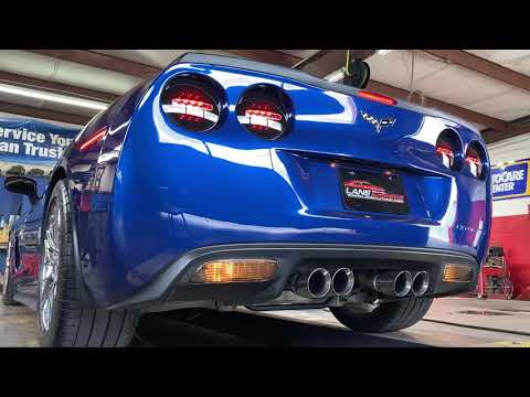 C6 Corvette SLP Loudmouth II Axle-Back Stainless Exhaust