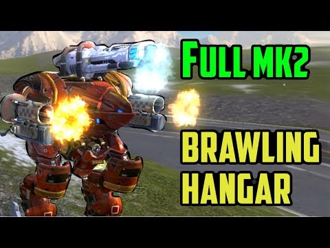 Mk2 Full Brawling Hangar Action Gameplay - War Robots WR