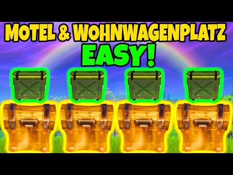 Durchsuche Truhen oder Munitionskisten bei Motel oder Wohnwagenplatz! | Verlängerungsherausforderung