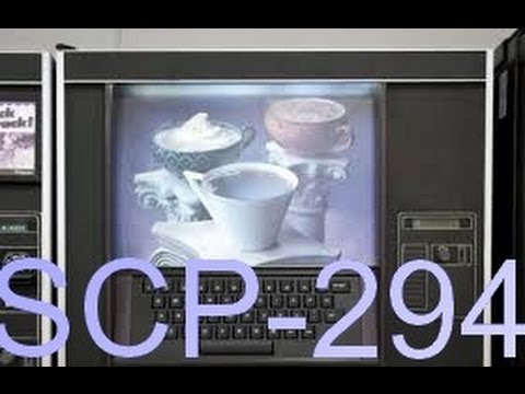 SCP-294 "Vending Machine" - SCP File (Dr Cool/ Class Euclid)