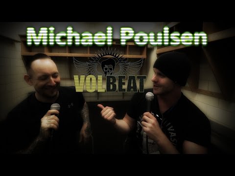 Michael Poulsen of VOLBEAT Interview (8/26/16 Fargo, ND)