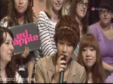 120724 Simply K-Pop E20 - Hanbyul (Ledapple) MC Cut