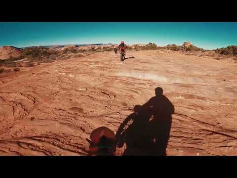 Moab, Utah - best dirt bike trip ever. October 21, KTM 300 21.