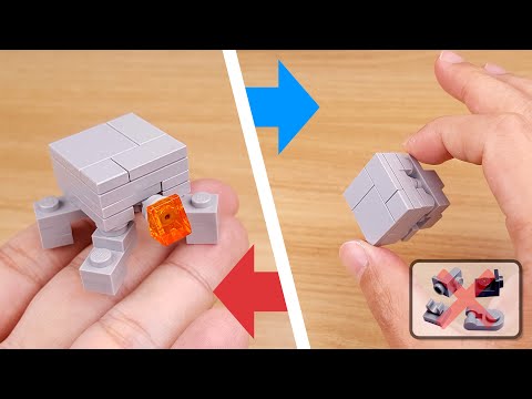 LEGO brick Cube Turtle transformer robot tutorial Cutle 2 #LEGO #MOC #レゴ変形ロボ #レゴアイデア #레고변신로봇
