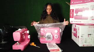 Unboxing Of A Singer Simple 3223R Sewing Machine 2019