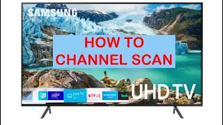 How to Scan For Channels Over the Air on a Samsung Smart TV