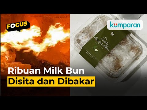 Sebanyak 1 Ton Roti Viral Milk Bun dari Thailand Dimusnahkan