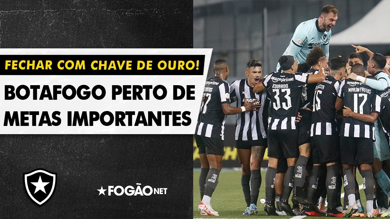 VÍDEO | Botafogo alcança meta importantes; falta fechar com chave de ouro
