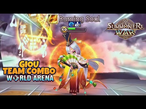 Giou Team Combo in World Arena Ep. 2 - Summoners War