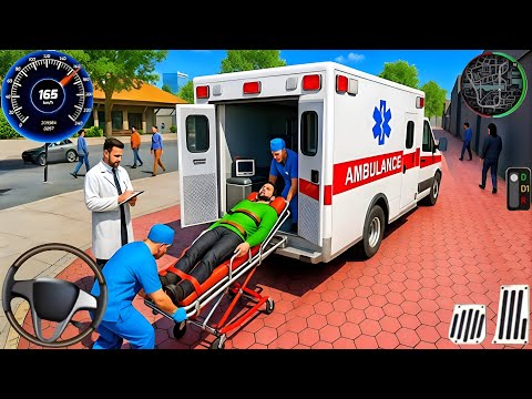 Ambulance City Rescue Simulator - 911 US Emergency Ambulance Driving 3D - Android Gameplay