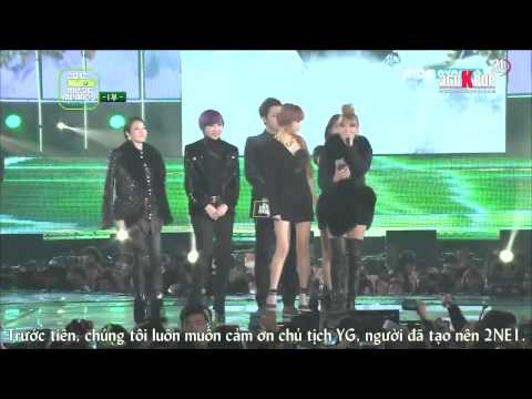 [Vietsub] 2012 Melon Music Awards Top 10 Artists - 2NE1{21 Team}