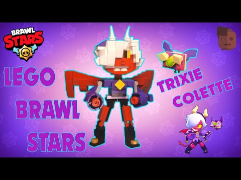 LEGO BRAWL STARS TRIXIE COLETTE | ЛЕГО БРАВЛ СТАРС МАЛЕФИСЕНТА КОЛЕТТ | ЛЕГО САМОДЕЛКИ | LEGO MOC|