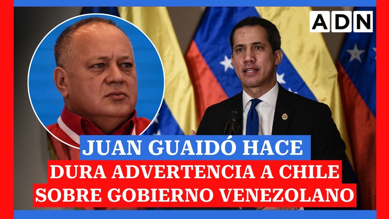 Juan Guaidó hace DURA ADVERTENCIA a Chile tras vinculación de Venezuela con crimen de Ojeda
