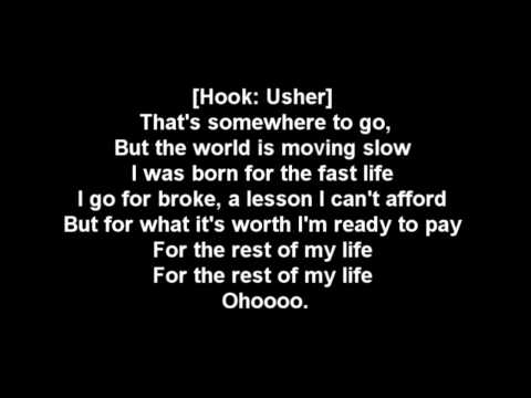 Ludacris - Rest Of My Life Lyrics, ft. Usher, David Guetta