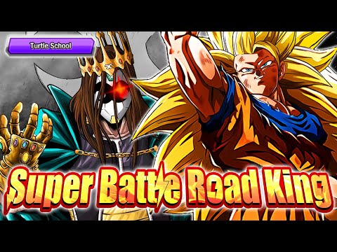 Turtle School Extreme Super Battle Road No Item Run! (Dokkan Battle)