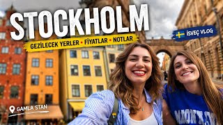 Stockholm’de 3 Gün / Havalimanı Ulaşım / Gamla Stan / Fiyatlar / Gezilecek Yerle