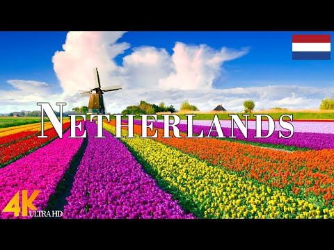 Netherlands 4K Ultra HD • Stunning Footage Netherlands, Scenic Relaxation Film with Calming Music.