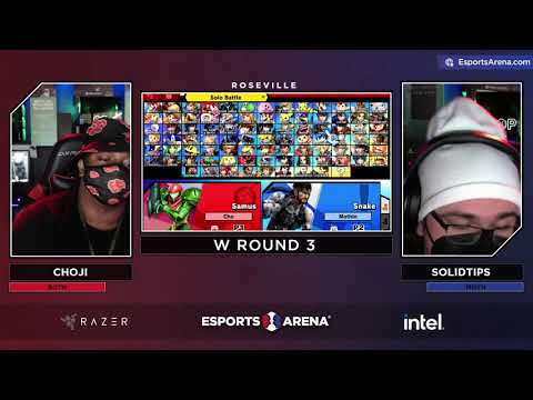 Choji (Samus) vs SolidTips (Snake) - SST #84 Winners Round 3