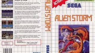 Alien Storm sega master system gameplay video 
