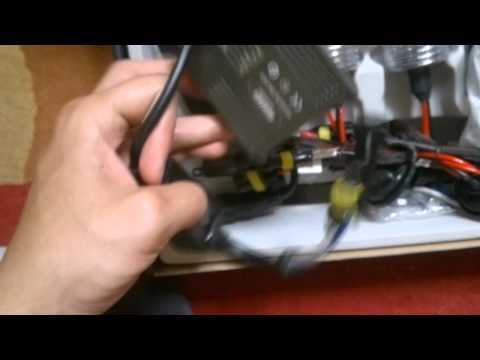 Unboxing XENON HID KIT H7R VERTEX CANBUS S1068 5000K
