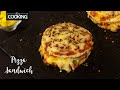 Pizza Sandwich Bread Recipe Pizza Recipe Veg Pizza Sandwich Pizza Without Oven