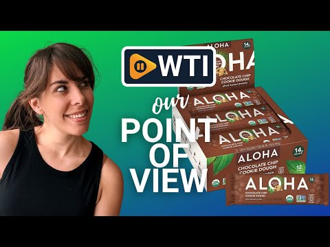 ALOHA Chocolate Chip Protein Bars - WTI product video review