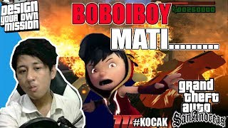 Download lagu Boboiboy Mati Di Bakar masa GTA SA LUCU (DYOM) mp3