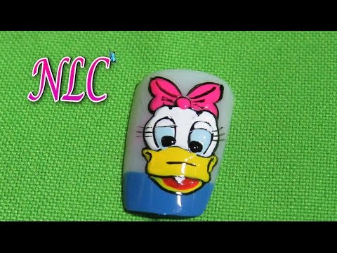 Decoración De Uñas Pata Daisy – Como Pintar Una Pata – Leg Nail Art