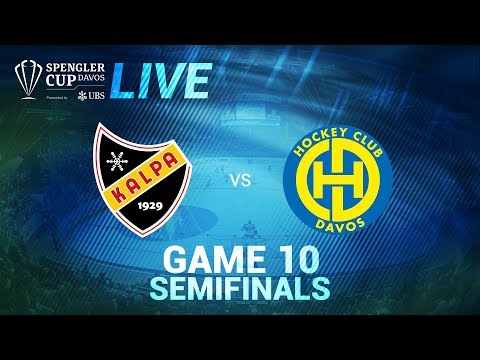 KalPa Kuopio Hockey Oy - HC Davos | Game 10 | Spengler Cup Davos 2018