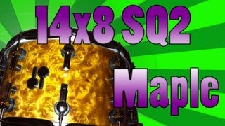 14x8 Sonor SQ2 Maple Heavy Snare Drum - Snare Pimp Project Volume 1