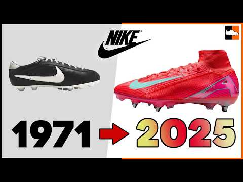 Evolution of Nike Boots ⚽ What Ronaldo & Mbappé Wore Then vs Now!
