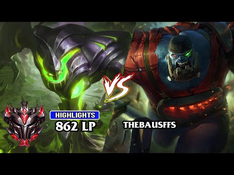 [EUW] 12.23 - GRANDMASTER RANK 1 ZAC ''Playmaker Zac'' vs CHALLENGER SION ''TheBausFFs''