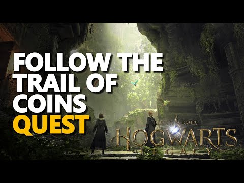 Follow the trail of coins Hogwarts Legacy