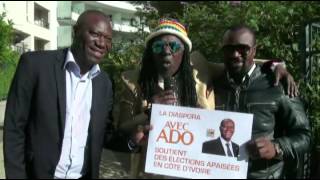 Présidentielle 2015/ Alpha Blondy reçoit M. Bemitian Ouattara